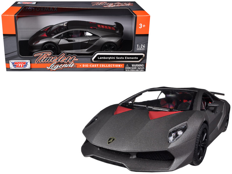Lamborghini Sesto Elemento Carbon 1/24 Diecast Car Model Motormax 79314
