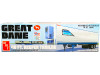 Skill 3 Model Kit Great Dane 40 Ft. Reefer Refrigerated Trailer 1/25 Scale Model AMT AMT1249