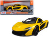 McLaren P1 Yellow 1/24 Diecast Model Car Motormax 79325