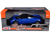 Pagani Huayra Blue 1/24 Diecast Car Model Motormax 79312