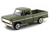 1969 Ford F-100 Pickup Truck Green 1/24 Diecast Car Model Motormax 79315