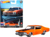 1969 Chevrolet Chevelle SS 396 Orange Black Stripes American Scene Car Culture Series Diecast Model Car Hot Wheels HCJ83