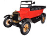 1925 Ford Model T Touring Red 1/24 Diecast Model Car Motormax 79328