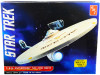 Skill 2 Model Kit U.S.S. Enterprise NCC-1701 Refit Starship Star Trek 1/537 Scale Model AMT AMT1080