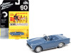 1962 Sunbeam Alpine Convertible Lake Blue James Bond 007 Dr. No 1962 Movie Pop Culture Series 3 1/64 Diecast Model Car Johnny Lightning JLPC005-JLSP218