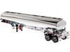 Heil Fleet Duty TM 9300/DT-C4 Petroleum Tanker Trailer Chrome Transport Series 1/50 Diecast Model Diecast Masters 91034