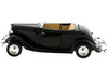 1934 Ford Coupe Convertible Black 1/24 Diecast Model Car Motormax 73218