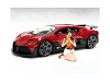 Girls Night Out Gigi with Cat Figurine for 1/18 Scale Models American Diorama 76304