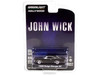 1968 Dodge Charger R/T Gloss Black Vinyl Black Top John Wick 2014 Movie Hollywood Series Release 33 1/64 Diecast Model Car Greenlight 44930 E