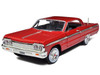 1964 Chevrolet Impala Red 1/24 Diecast Model Car Motormax 73259