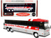 1980 MCI MC-9 Crusader II Intercity Coach Bus Atlanta Carolina Trailways Vintage Bus & Motorcoach Collection 1/87 HO Diecast Model Iconic Replicas 87-0326