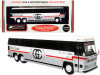 1980 MCI MC-9 Crusader II Intercity Coach Bus Toronto Guelph Ontario Canada Gray Coach Vintage Bus & Motorcoach Collection 1/87 HO Diecast Model Iconic Replicas 87-0330