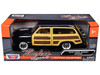 1949 Ford Woody Wagon Dark Blue 1/24 Diecast Model Car Motormax 73260