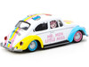 Volkswagen Beetle Low Rider Mr. Men Little Miss Collaboration Model 1/64 Diecast Model Car Schuco & Tarmac Works T64S-006-MMLM