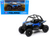 Polaris RZR XP Turbo DOHC Mini ATV Blue Black Diecast Model New Ray 07343