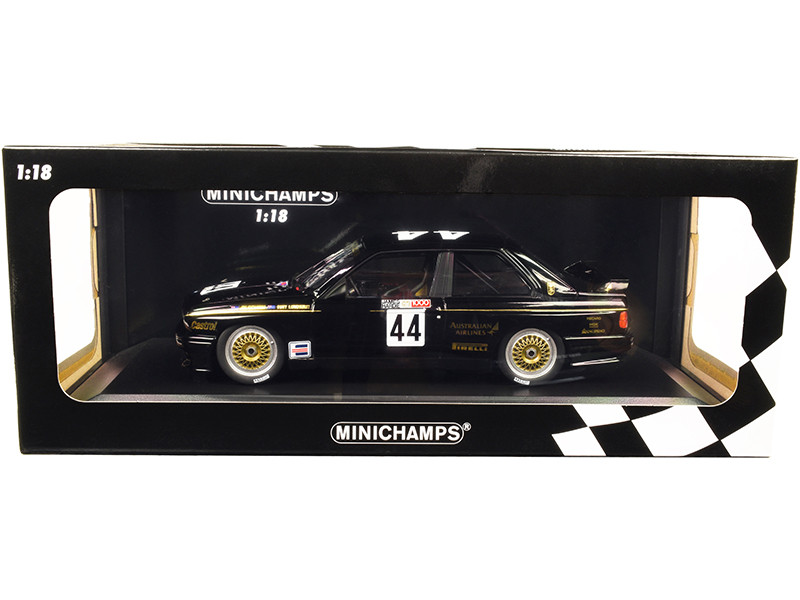 BMW M3 #44 Jim Richards Tony Longhurst JPS Team BMW Class Winners Bathurst 1000 km 1987 Limited Edition 1002 pieces Worldwide 1/18 Diecast Model Car Minichamps 155872044