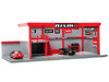 Garage Diorama Advan Diorama with Decals 1/64 Scale Models American Diorama 76530