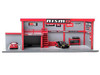 Garage Diorama Advan Diorama with Decals 1/64 Scale Models American Diorama 76530