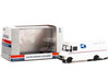 Grumman Olson Custom Delivery Truck White USPS United States Postal Service 1/43 Diecast Model Greenlight 86194
