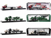 Auto Haulers Set of 3 Trucks Release 51 Limited Edition 8400 pieces Worldwide 1/64 Diecast Model Cars M2 Machines 36000-51