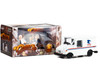 U.S. Mail Long-Life Postal Delivery Vehicle LLV White Cliff Clavin's Cheers 1982-1993 TV Series Hollywood Series 1/24 Diecast Model Greenlight 84151