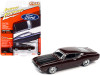 1969 Ford Torino Talladega Royal Maroon Matt Black Hood Classic Gold Collection Series Limited Edition 10524 pieces Worldwide 1/64 Diecast Model Car Johnny Lightning JLCG028-JLSP222 B