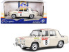 Renault 8 Gordini 1300 #8 Ragnotti Duvernay Rally Monte-Carlo Historique 2014 Competition Series 1/18 Diecast Model Car Solido S1803608