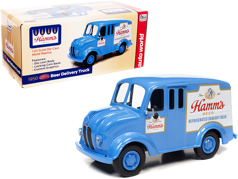 1950 Divco Delivery Truck Blue 