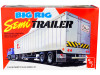 Skill 3 Model Kit Big Rig Semi Trailer 2 Pallets 2-In-1 Kit 1/25 Scale Model AMT AMT1164