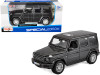 2019 Mercedes Benz G-Class with Sunroof Dark Gray Metallic 1/25 Diecast Model Car Maisto 31531