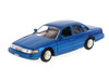 1998 Ford Crown Victoria Blue 1/24 Diecast Model Car Motormax 76102