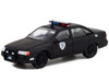 1986 Ford Taurus LX Matt Black Detroit Police RoboCop 1987 Movie Hollywood Series Release 34 1/64 Diecast Model Car Greenlight 44940 D