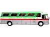 1966 GM PD4107 Buffalo Coach Bus Indiana Motor Bus Company Destination Indianapolis Vintage Bus Motorcoach Collection 1/87 Diecast Model Iconic Replicas 87-0291