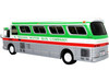 1966 GM PD4107 Buffalo Coach Bus Indiana Motor Bus Company Destination Indianapolis Vintage Bus Motorcoach Collection 1/87 Diecast Model Iconic Replicas 87-0291