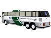 MCI MC-12 Coach Classic Bus US Immigration Naturalization Service Vintage Bus Motorcoach Collection 1/87 Diecast Model Iconic Replicas 87-0343