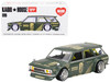 1971 Datsun 510 Wagon RHD Right Hand Drive Green Designed by Jun Imai Kaido House Special 1/64 Diecast Model Car True Scale Miniatures KHMG010