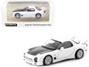 Mazda RX-7 FD3S Mazdaspeed A-Spec RHD Right Hand Drive Chaste White Carbon Hood Global64 Series 1/64 Diecast Model Car Tarmac Works T64G-012-WH