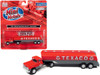 1960 Ford Tanker Truck Red Gray Texaco 1/87 HO Scale Model Classic Metal Works 31202