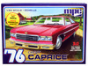 Skill 2 Model Kit 1976 Chevrolet Caprice with Trailer 3-in-1 Kit 1/25 Scale Model MPC MPC963M