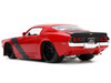 1971 Chevrolet Camaro Z/28 Red Matt Black Stripes Bigtime Muscle Series 1/24 Diecast Model Car Jada 33879