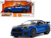 2020 Ford Mustang Shelby GT500 Blue Black Toyo Tires Bigtime Muscle Series 1/24 Diecast Model Car Jada 33881