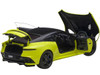 Aston Martin DBS Superleggera RHD Right Hand Drive Lime Essence Green Metallic Carbon Top Carbon Accents 1/18 Model Car Autoart 70295