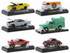 Auto-Thentics 6 piece Set Release 70 IN DISPLAY CASES Limited Edition 9600 pieces Worldwide 1/64 Diecast Model Cars M2 Machines 32500-70