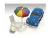 Beach Girls Accessories Beach Chair and Beach Umbrella and Duffle Bag for 1/24 Scale Models American Diorama AD76417