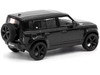 Land Rover Defender 110 Black Metallic Global64 Series 1/64 Diecast Model Car Tarmac Works T64G-020-BK