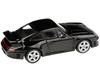 1995 RUF CTR2 Black 1/64 Diecast Model Car Paragon PA-55373