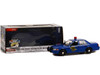 2008 Ford Crown Victoria Police Interceptor Dark Blue Michigan State Police Hot Pursuit Series 1/24 Diecast Model Car Greenlight GL85553
