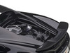 McLaren 600LT Onyx Black and Carbon 1/18 Model Car Autoart 76081