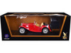1947 MG TC Midget Red 1/18 Diecast Model Car Road Signature 92468r
