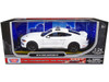 2018 Ford Mustang GT Police Car Unmarked Plain White Law Enforcement and Public Service Series 1/24 Diecast Model Car Motormax 76979w